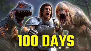 Thumbnail: I Survived 100 Days in Jurassic World