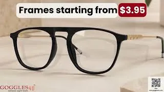 Thumbnail: Goggles4U | Stylish Glasses Frames Starting From Just $3.95! 👓