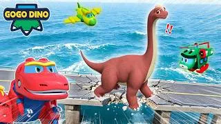 Thumbnail: The Strongest Dinosaur🦖| GOGODINO | Cartoon for Kids Dinosaur | Best Compilation