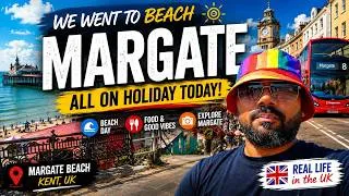Thumbnail: Margate Beach Vlog 🇬🇧 | A Perfect Summer Day in Kent | UK Travel 2026