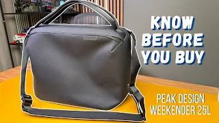 Thumbnail: PEAK DESIGN WEEKENDER 25L - Things You Should Know Before You Buy