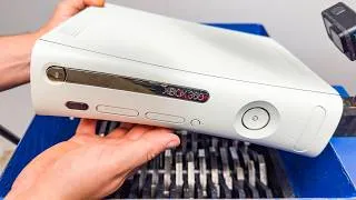 Thumbnail: Xbox 360 vs Industrial Shredder