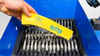 Thumbnail: Squishy Butter vs Industrial Shredder
