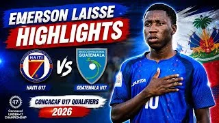 Thumbnail: Emerson Laissé vs Guatemala U17  | CONCACAF U-17 Qualifiers 2026