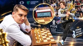 Thumbnail: 🎦 Magnus carlsen Arrives 2.30 Mins Late Fore A 3 Minute Game • World Blitz 2022