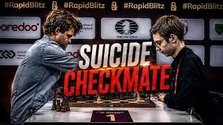 Thumbnail: 🎦 Magnus Carlsen VS Ihor Samunenkov • Fide World Blitz 2025, Round 17