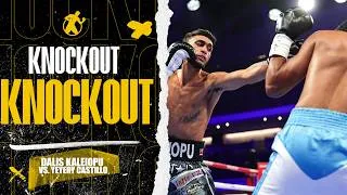 Thumbnail: KO | Dalis Kaleiopu vs. Yeyery Castillo | Undefeated Hawaiian shines under the lights of Las Vegas.