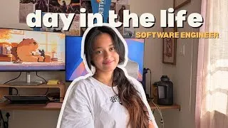 Thumbnail: Day in my life as a Software Engineer at Google | WFH, Projects, Pizza 🍕