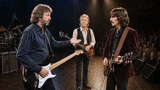 Thumbnail: Clapton Said, “If You Know ‘Day Tripper’ So Well, Play It” to George Harrison—But Paul McCartney...