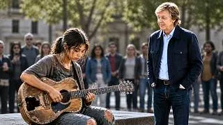 Thumbnail: Poor Teen Girl Played The Beatles’ Most Famous Song on Broken Guitar — Paul McCartney Froze!