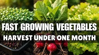 Thumbnail: 9 Fast Growing Veggies You Can Harvest in Under 1 Month
