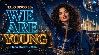 Thumbnail: Elena Moretti - WE ARE YOUNG ✨ (New Italo Disco 80s 2026)