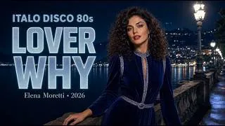 Thumbnail: Elena Moretti - LOVER WHY 🌙 (Golden Italo Remix 2026)