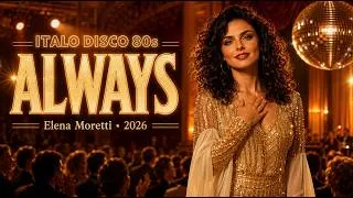 Thumbnail: Elena Moretti - ALWAYS ✨ (New Italo Disco 80s 2026)