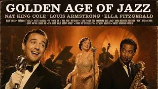 Thumbnail: Nat King Cole, Louis Armstrong, Ella Fitzgerald, Frank Sinatra 🎷 Old Jazz Collection 50's 60's 70's
