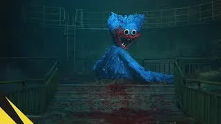 Thumbnail: Huggy Wuggy | Crawling in the sewer | Poppy Playtime Animation