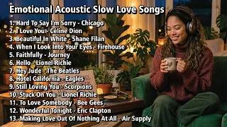 Thumbnail: Emotional Acoustic Covers 2026 🎸 Slow Love Songs | Intimate Guitar Playlist