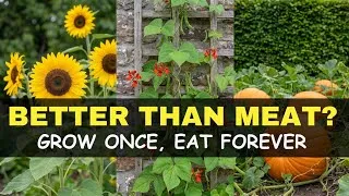 Thumbnail: 15 Plants With MORE Protein Than Meat (Grow Once, Eat Forever)