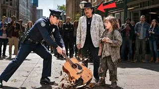 Thumbnail: Cop SMASHED A Poor Boy's Guitar—Then Carlos Santana Showed Up And Changed Everything!