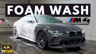 Thumbnail: BMW M4 Foam Wash - Exterior Auto Detailing (Satisfying ASMR)