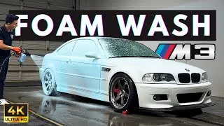 Thumbnail: Cleanest BMW E46 M3 Relaxing Foam Wash in 4K - (Satisfying AMSR)