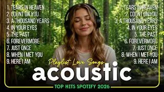 Thumbnail: The Most Trending Acoustic Songs on Spotify🎶 Acoustic Covers Chill Vibes|Trending English Love Songs