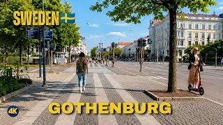 Thumbnail: Gothenburg 4K Summer Walk 🇸🇪 | Avenyn Street to Peaceful Nature