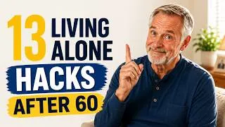 Thumbnail: 13 Tiny Hacks That Make Living Alone After 60 So Much Easier!