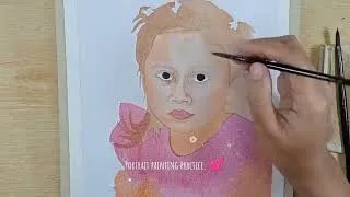 Thumbnail: Watercolor Painting Timelapse | Flower Field, Child, and Deers