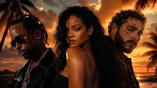 Thumbnail: Popcaan ft post malone ft Rihanna - one more time