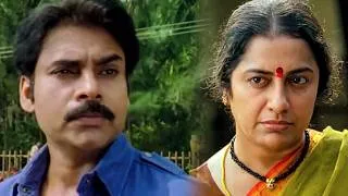 Thumbnail: पवन कल्याण अपनी मां से आशीर्वाद मांग रहा है | Policewala Gunda Movie Best Scene