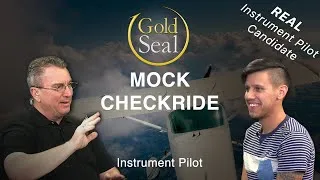 Thumbnail: REAL Student Takes Instrument Mock Checkride