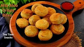 Thumbnail: Craving Something Crispy? Make These Ball Samosa‼️ **Atta Aloo Ball Samosa Bites**‼️Tea Time Snacks.