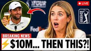 Thumbnail: 🚨 SCOTTIE SCHEFFLER DID WHAT?! His SHOCKING Decision After Winning $10M Leaves Wife SPEECHLESS!