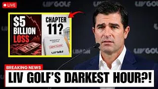 Thumbnail: 🚨 LIV GOLF MELTDOWN! $5 BILLION Crisis Explodes as Chapter 11 Bankruptcy LOOMS!
