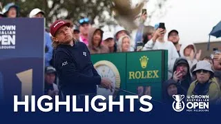 Thumbnail: Crown Australian Open - Round 3 Highlights