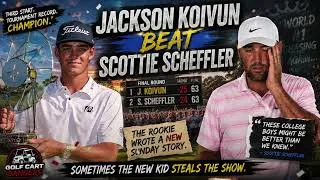 Thumbnail: Jackson Koivun Beat Scottie Scheffler (Scottie's Coming!!)