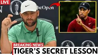 Thumbnail: Scottie Scheffler BREAKS SILENCE on the Tiger Woods Lesson That Made Him a Champion