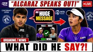 Thumbnail: SHOCKING! Carlos Alcaraz Sends Alex Eala A HUGE Message After Ruse Victory — Fans Stunned!