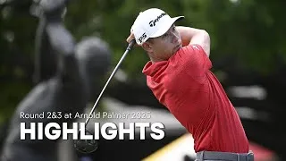Thumbnail: Can Morikawa WIN Arnold Palmer 2025?