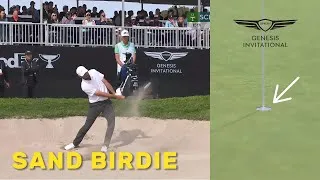 Thumbnail: Scottie Scheffler's SECRET Sand Shot EXPOSED at Genesis 2025