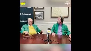 Thumbnail: "Tiger I'd be delighted to see you win a 6th green jacket...7 that's a different story"
