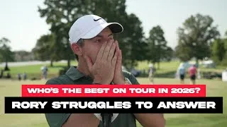Thumbnail: Rory McIlroy on who's the best PGA Tour player in 2026