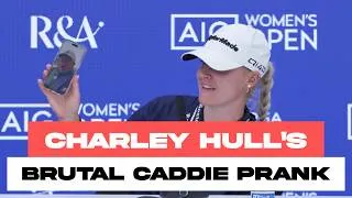 Thumbnail: Charley Hull played an amazing prank on her caddie