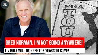 Thumbnail: Greg Norman To Tiger: I'm Not Going Anywhere. LIV Golf Will Be Here For A Long Time!
