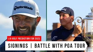 Thumbnail: LIV Golf Signing Battle With PGA Tour
