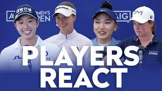 Thumbnail: Players React Ahead of Final Round | AIG Women's Open 2026