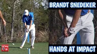 Thumbnail: BRANDT SNEDEKER HANDS AT IMPACT SLOW MOTION IRON GOLF SWING 1080 HD
