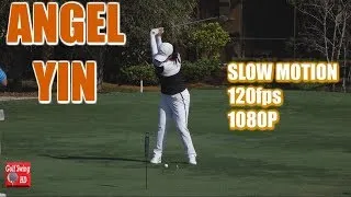 Thumbnail: ANGEL YIN 120fps SLOW MOTION FAIRWAY IRON GOLF SWING 1080 HD