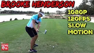 Thumbnail: BROOKE HENDERSON DTL SLOW MOTION IRON GOLF SWING 1080P